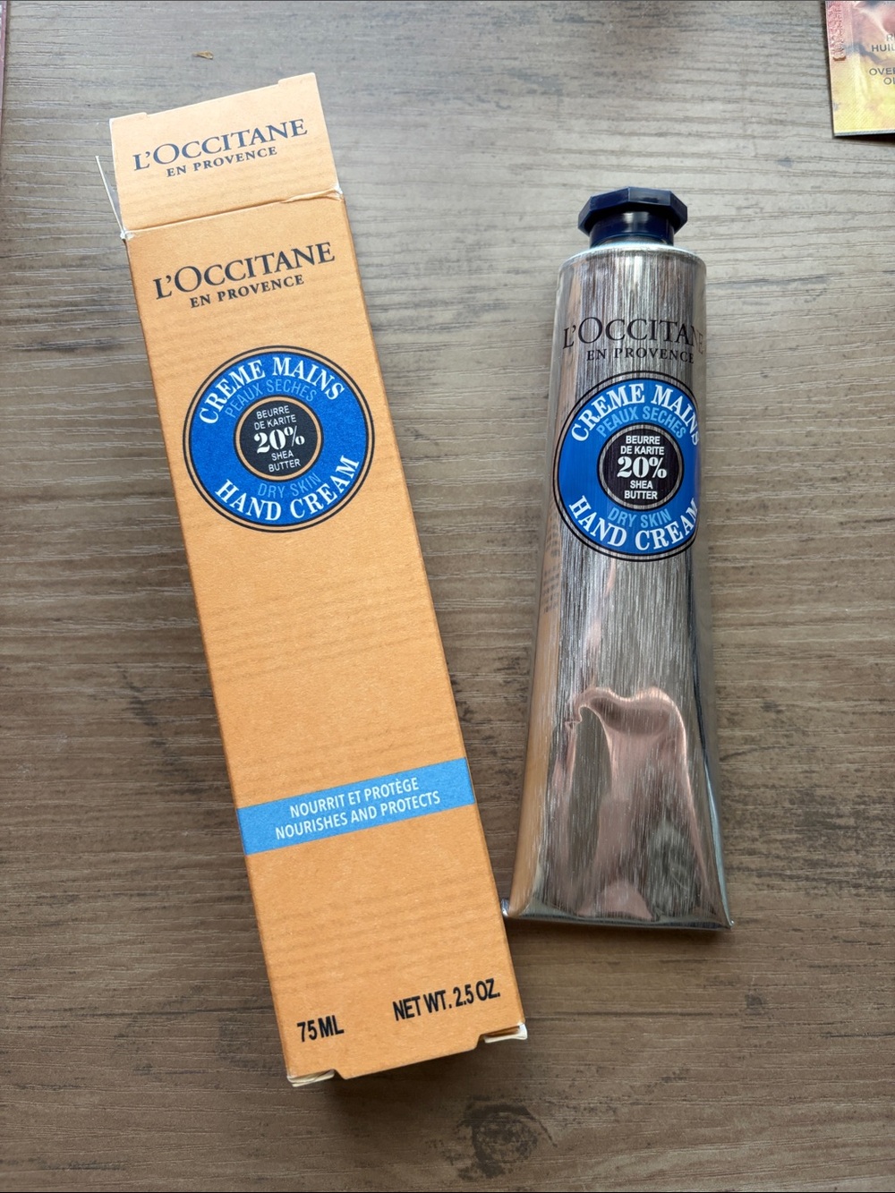 New L’Occitane Shea Butter Dry Skin Hand Cream (2.5 oz)